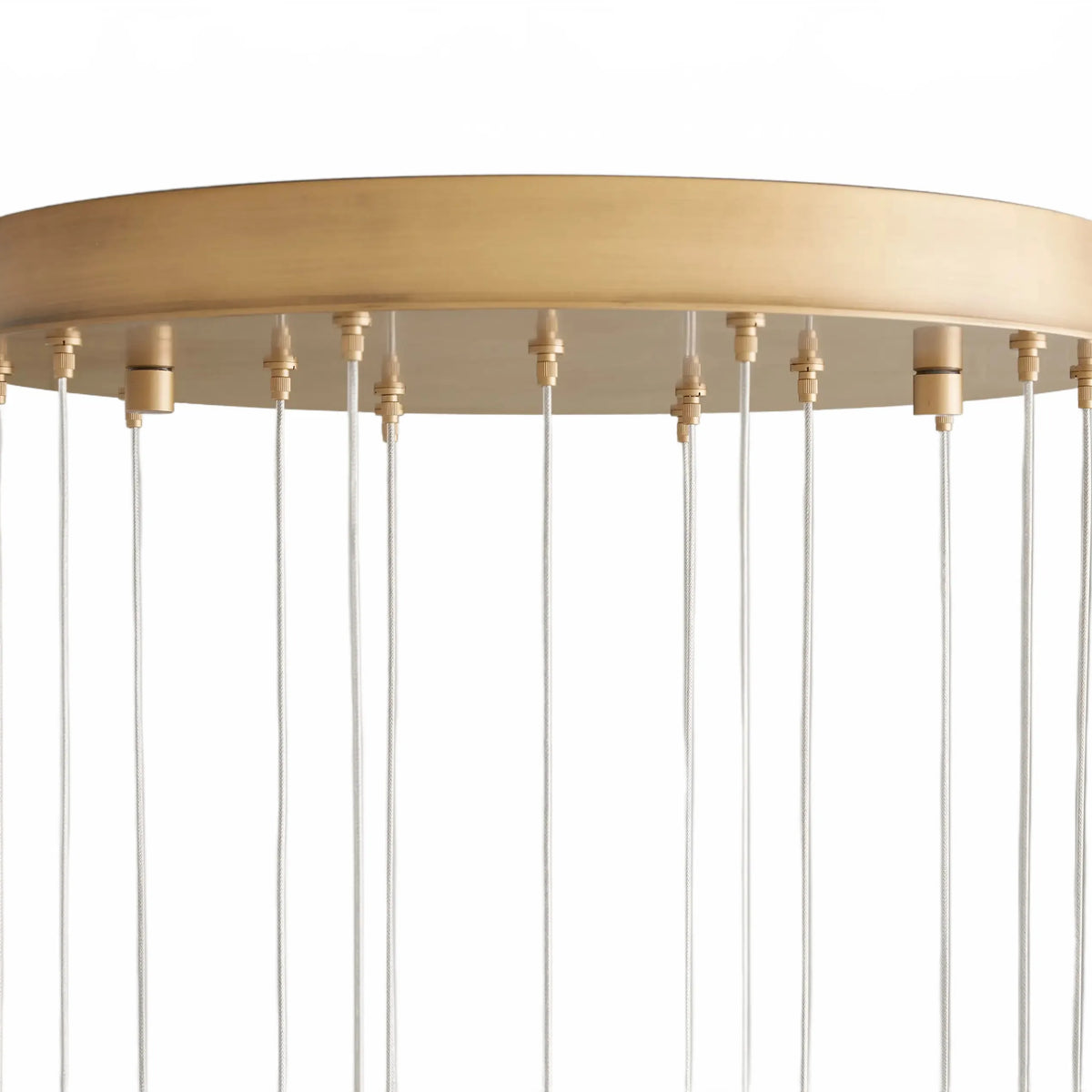 Alien Alabaster Around Chandelier