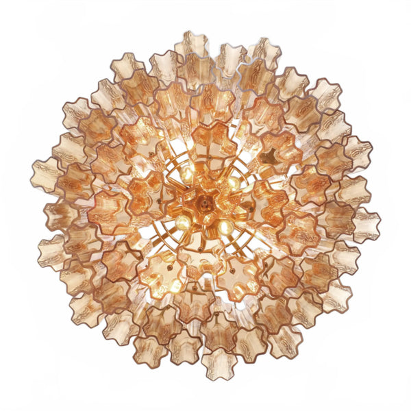 Adois Glass Multi-layer Round Chandelier