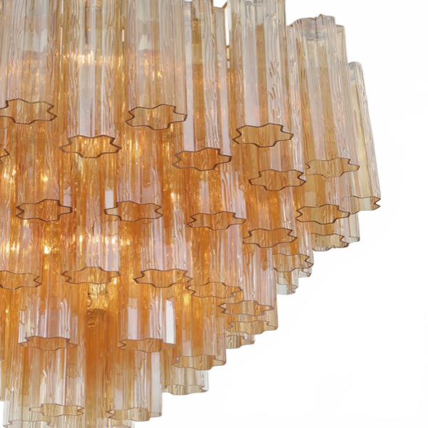 Adois Glass Multi-layer Round Chandelier