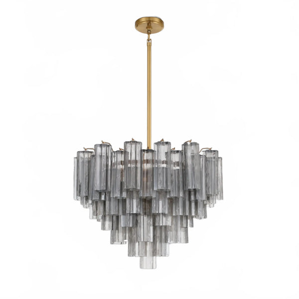 Adois Glass Multi-layer Round Chandelier