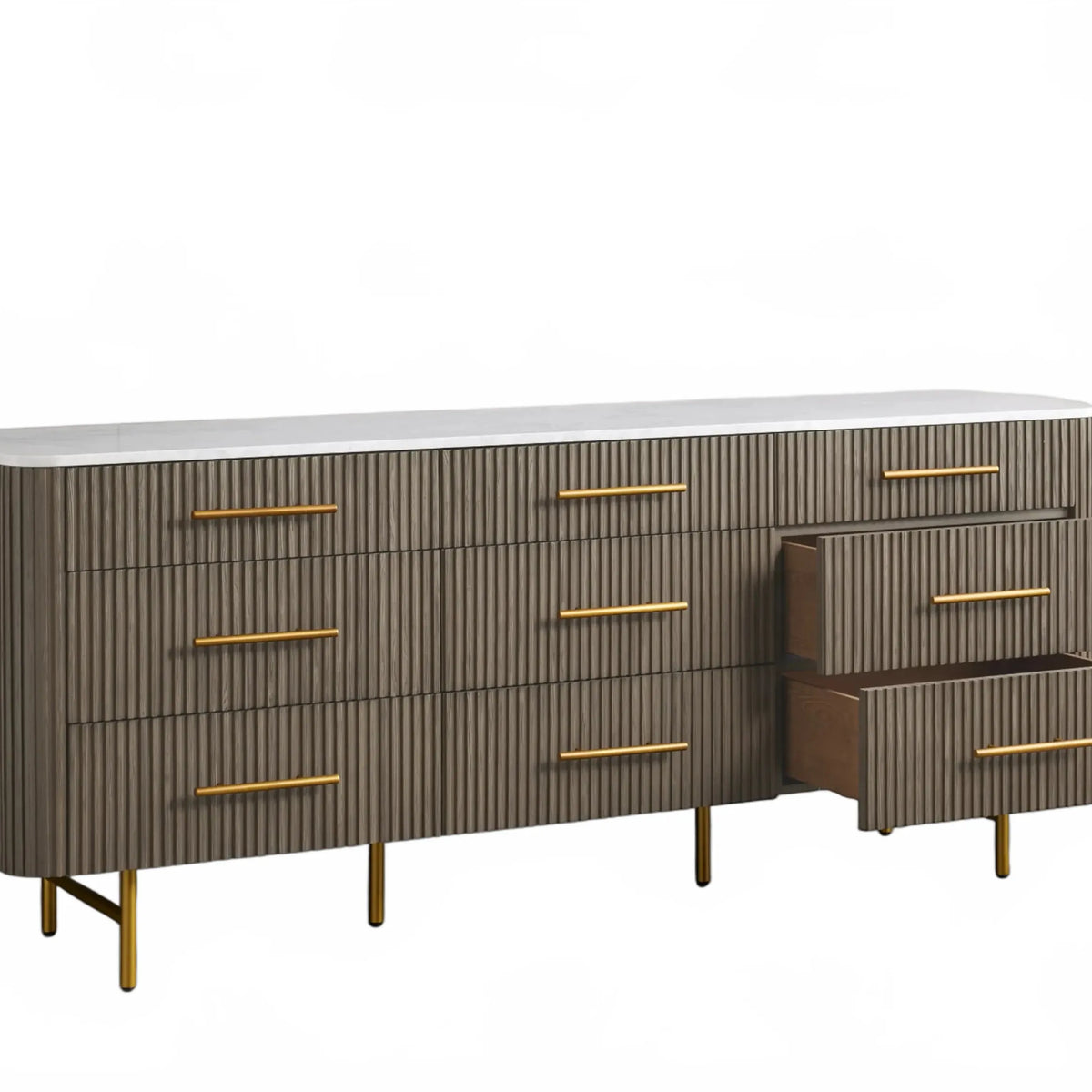 Rolphin Nine-Drawer Dresser
