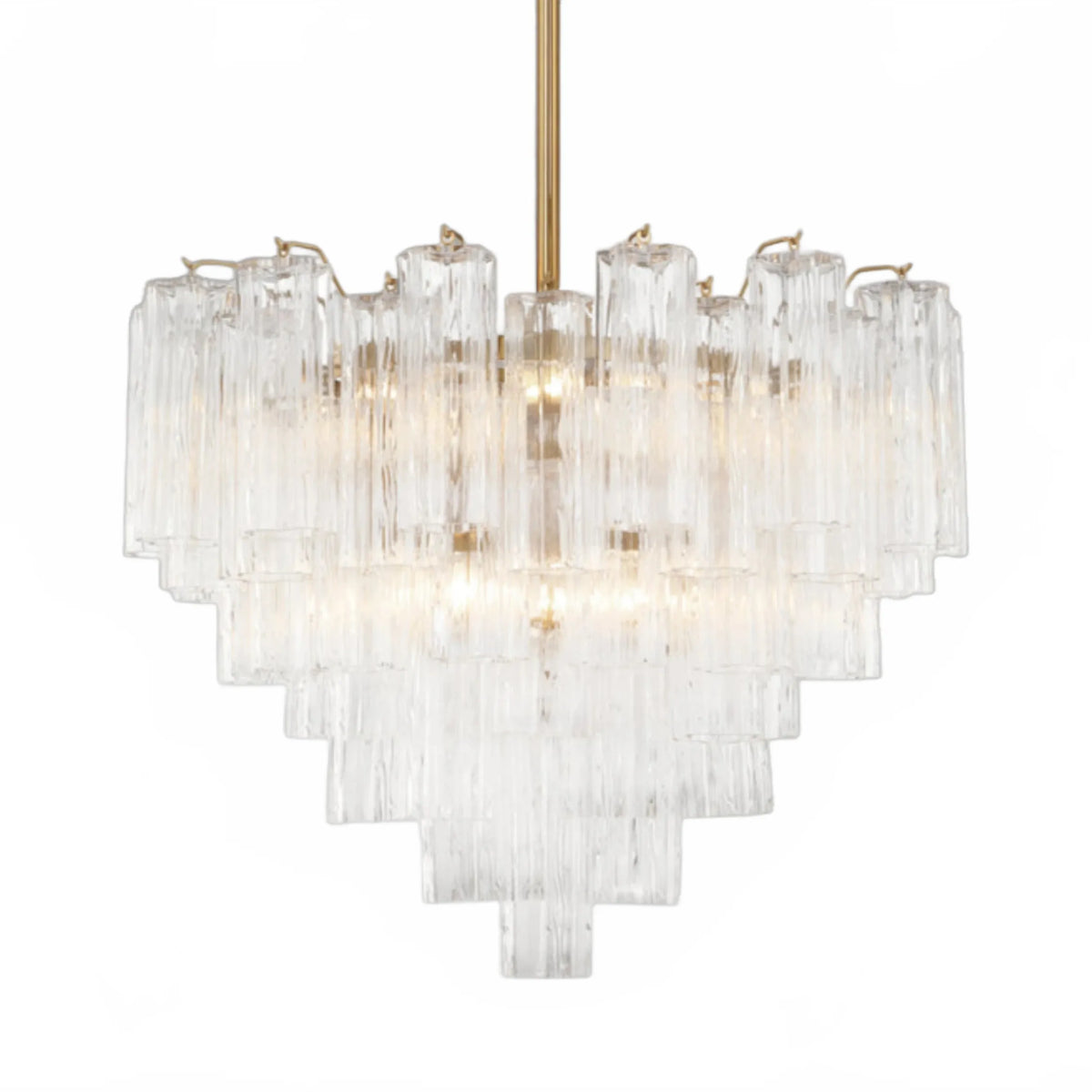 Adois Glass Multi-layer Round Chandelier