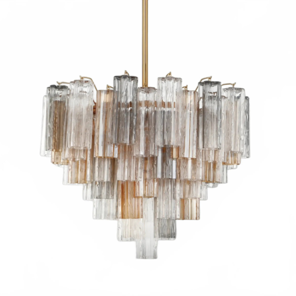 Adois Glass Multi-layer Round Chandelier