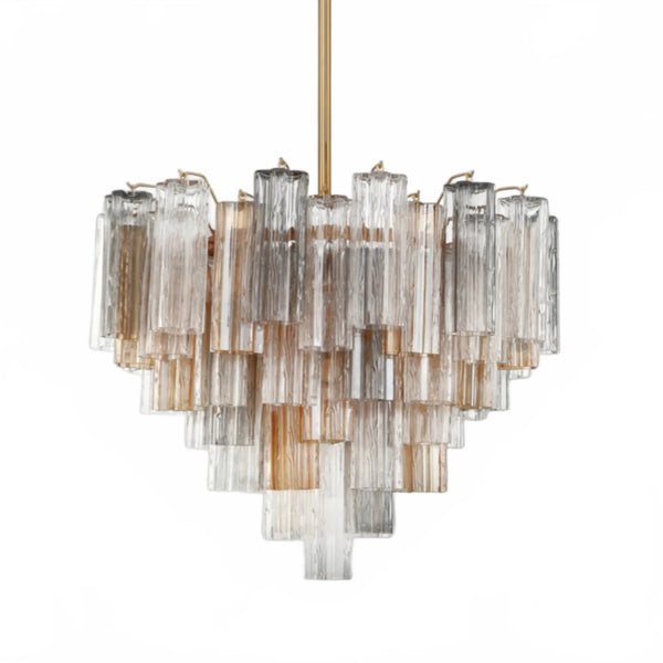 Adois Glass Multi-layer Round Chandelier