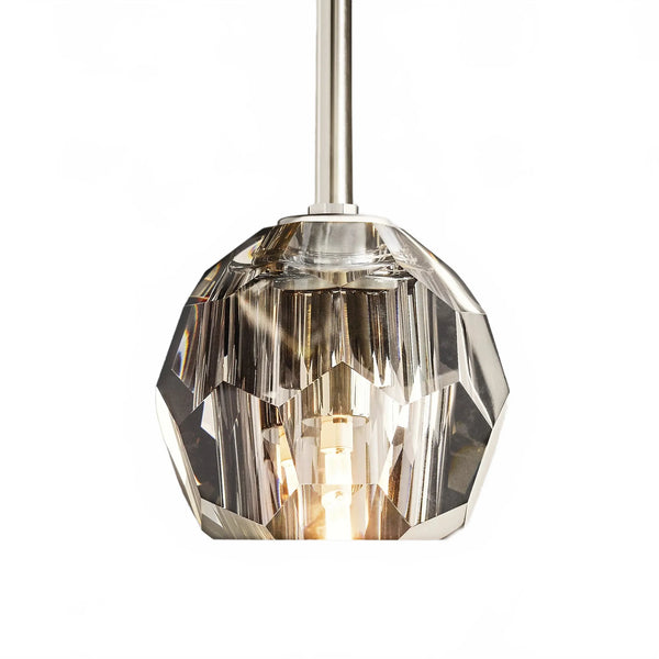 Orbital Cristal Glass Rod Pendant
