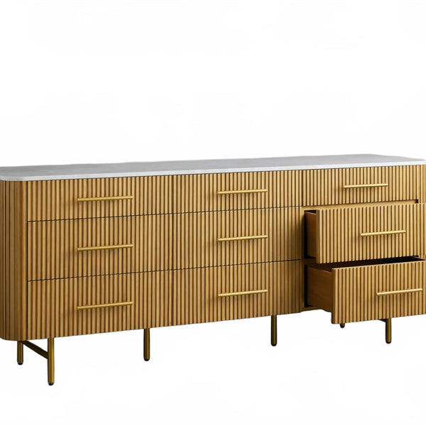 Rolphin Nine-Drawer Dresser