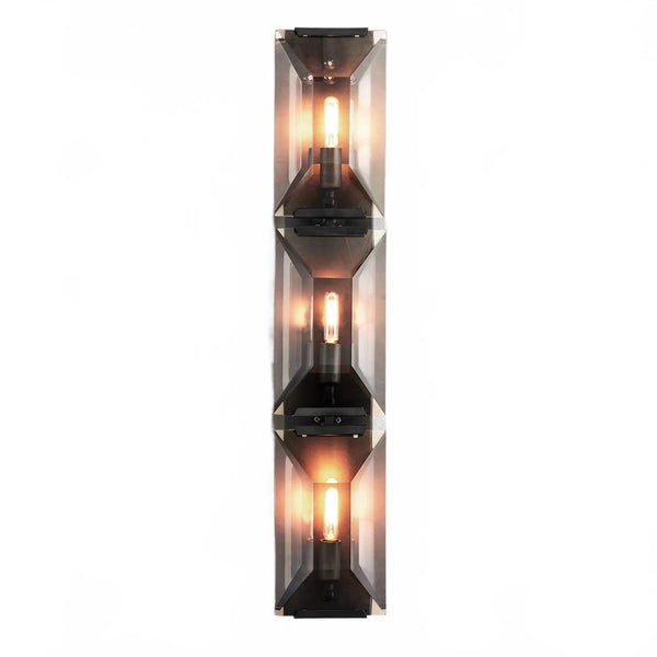 Valonne Crystal Triple Sconce
