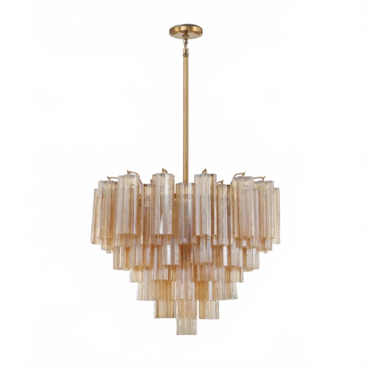 Adois Glass Multi-layer Round Chandelier