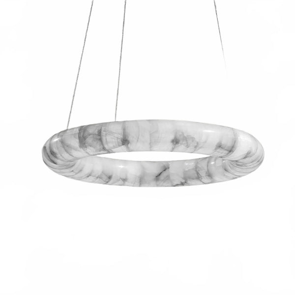 Lunara Curve Calcite Chandelier