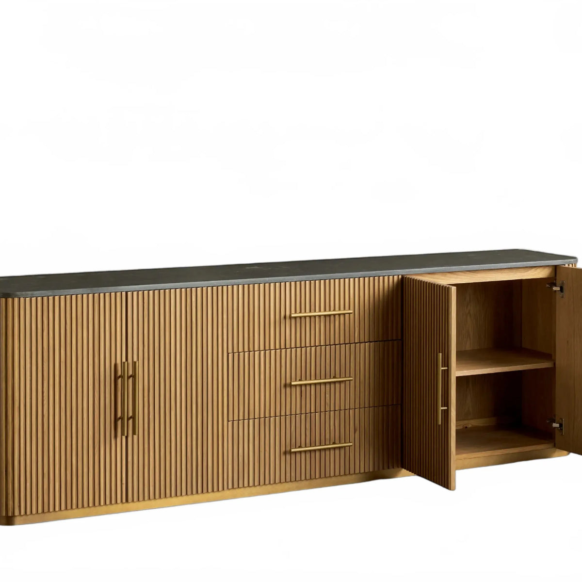 Rolphin Plinth Sideboard with Drawers