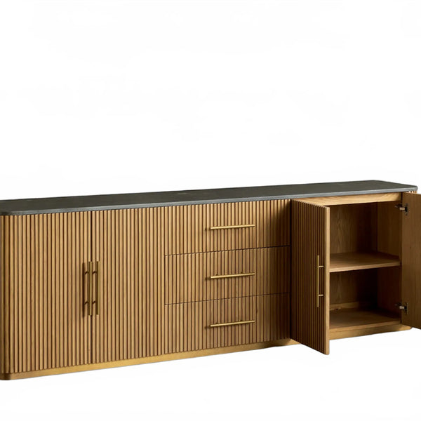 Rolphin Plinth Sideboard with Drawers