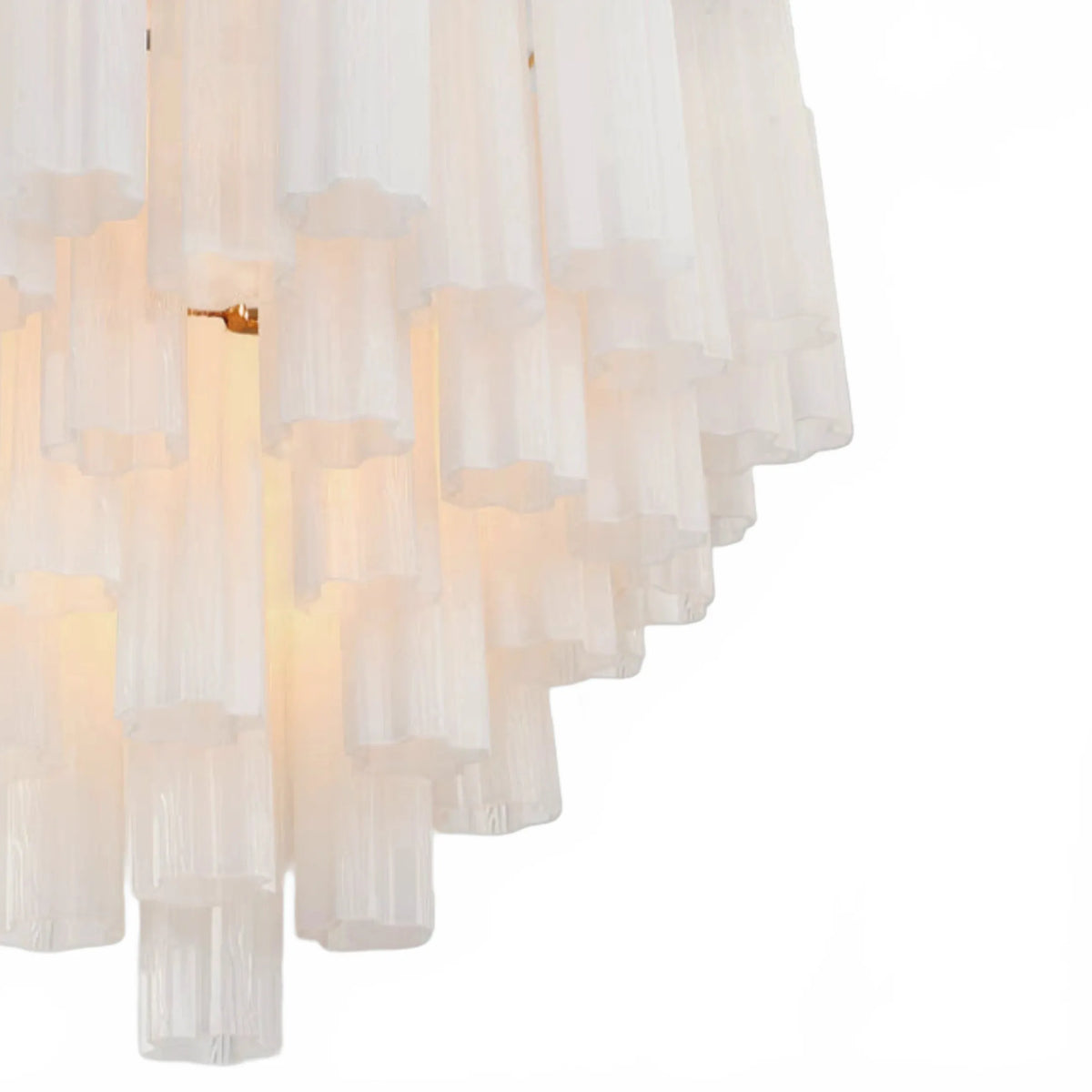 Adois Glass Multi-layer Round Chandelier