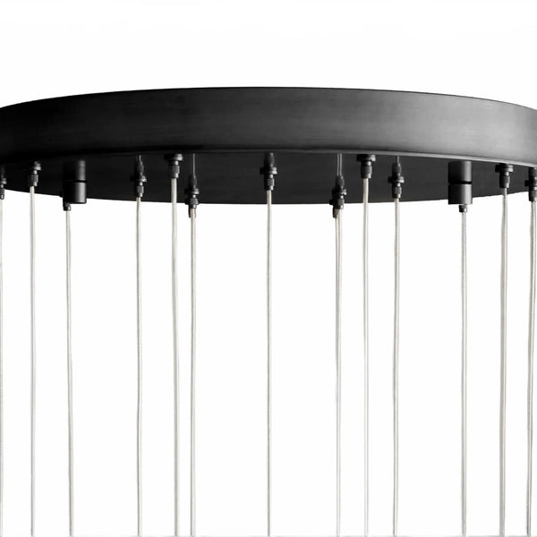 Alien Alabaster Around Chandelier