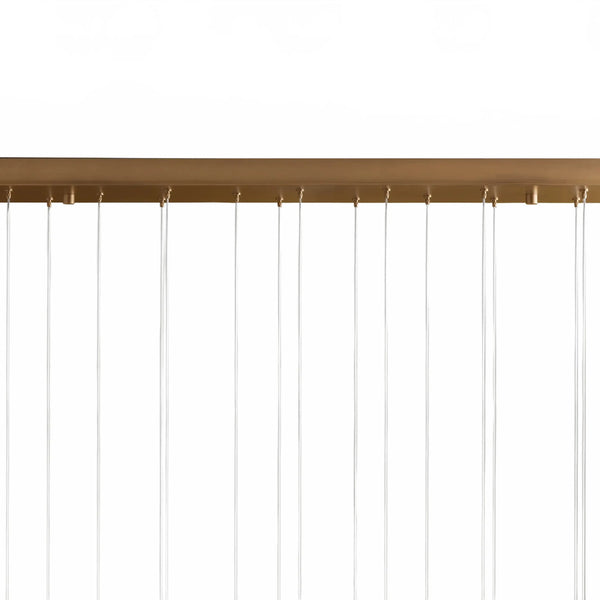 Alien Alabaster Linear Chandelier