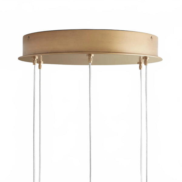 Alien Alabaster Around Chandelier