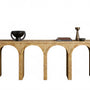 Hottiy Burl Console Table