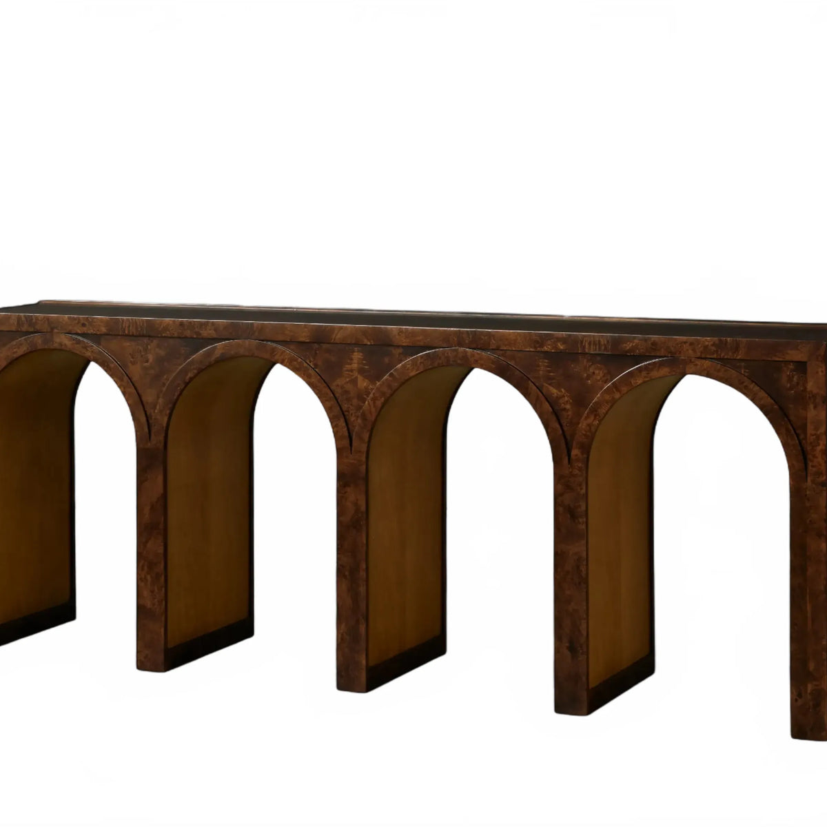 Hottiy Burl Console Table